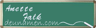 Anette Falk Visitenkarte